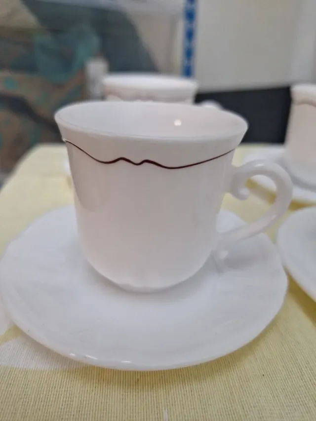 Juego de café de porcelana