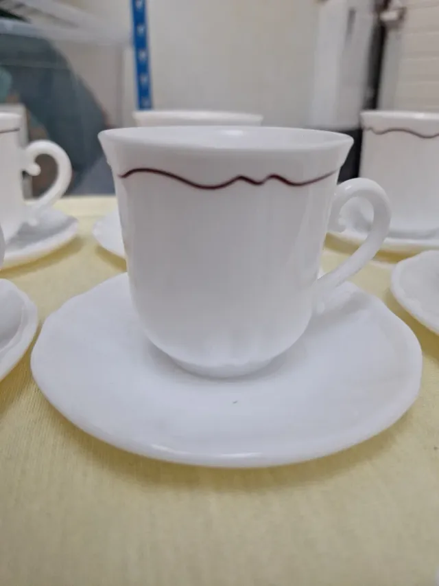 Juego de café de porcelana