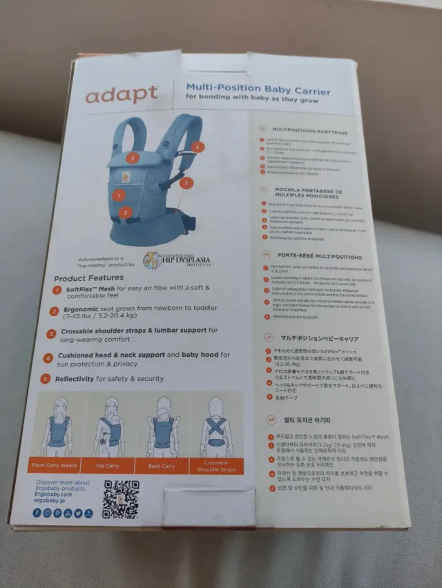 Mochila Ergobaby Adapt SoftFlex Mesh