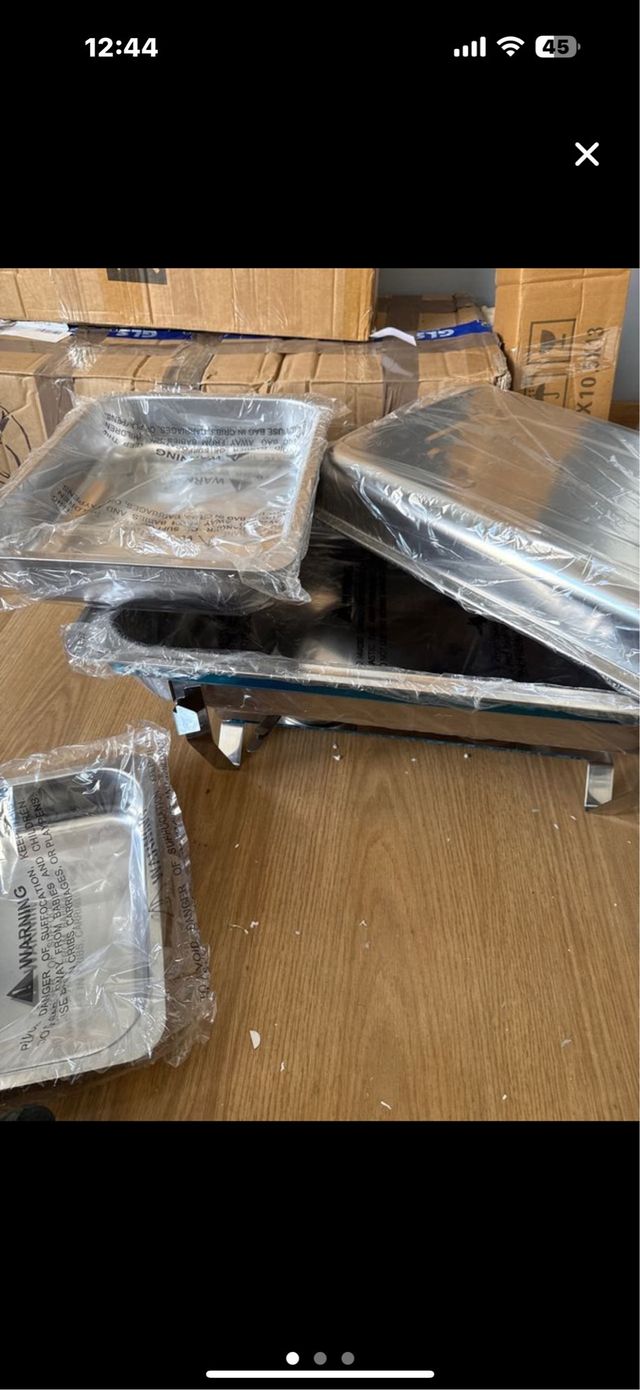 Scaldamani buffet in acciaio inossidabile