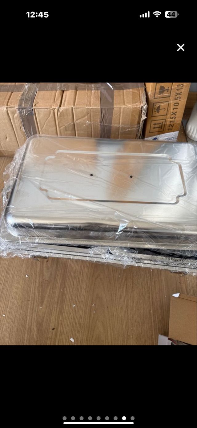 Scaldamani buffet in acciaio inossidabile