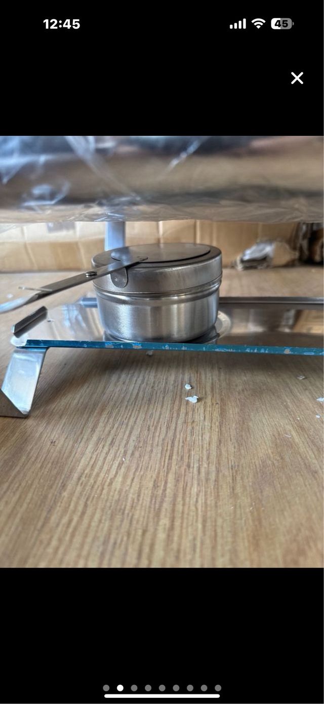 Scaldamani buffet in acciaio inossidabile