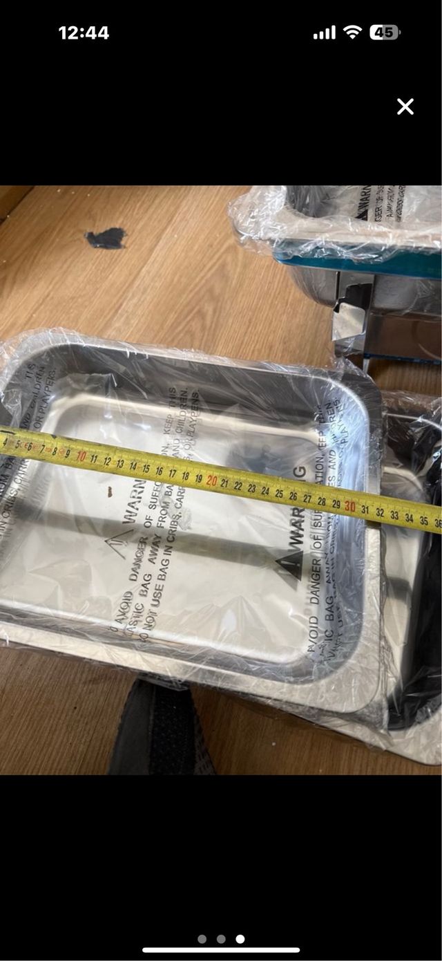 Scaldamani buffet in acciaio inossidabile