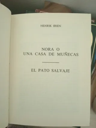 Nora o una casa de muñecas