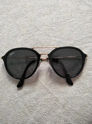 Gafas de Sol Ray-Ban Unisex Negro/Dorado