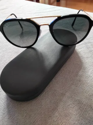 Gafas de Sol Ray-Ban Unisex Negro/Dorado