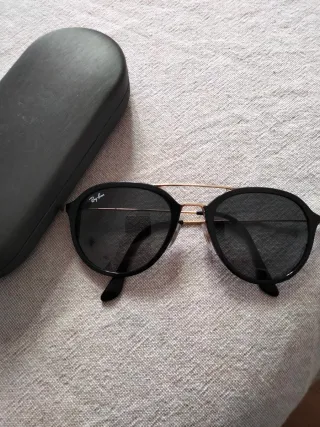 Gafas de Sol Ray-Ban Unisex Negro/Dorado