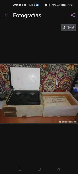 Visor Estereoscópico Antiguo Camerascope