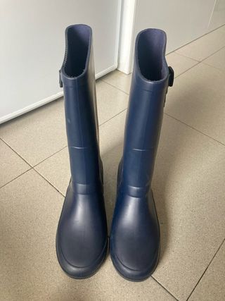 Botas de agua azul talla 37