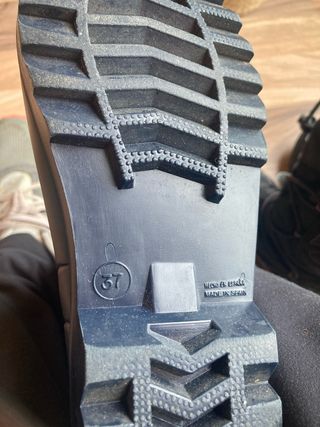 Botas de agua azul talla 37