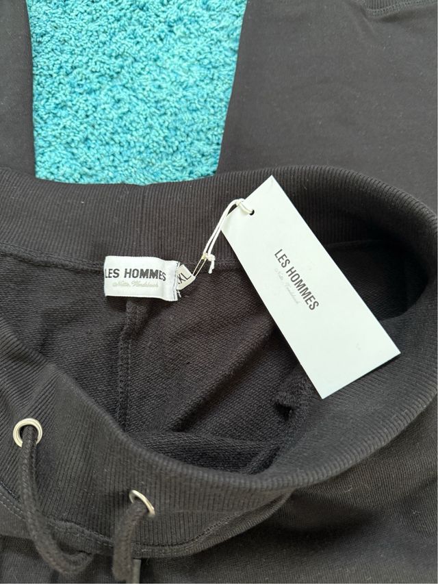 Pantalón de chándal Les Hommes negro