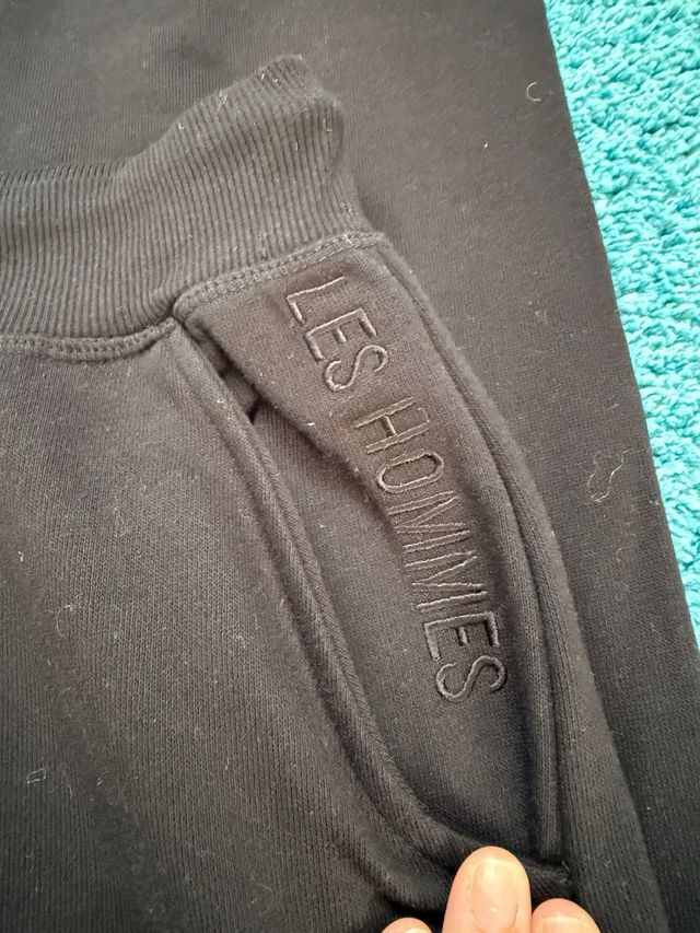 Pantalón de chándal Les Hommes negro
