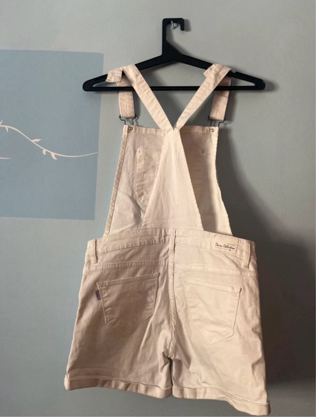 Mono corto blanco niña