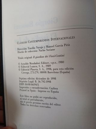 El jardín de los Finzi-Contini