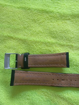Correa de reloj Breitling negra