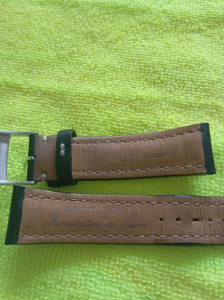 Correa de reloj Breitling negra