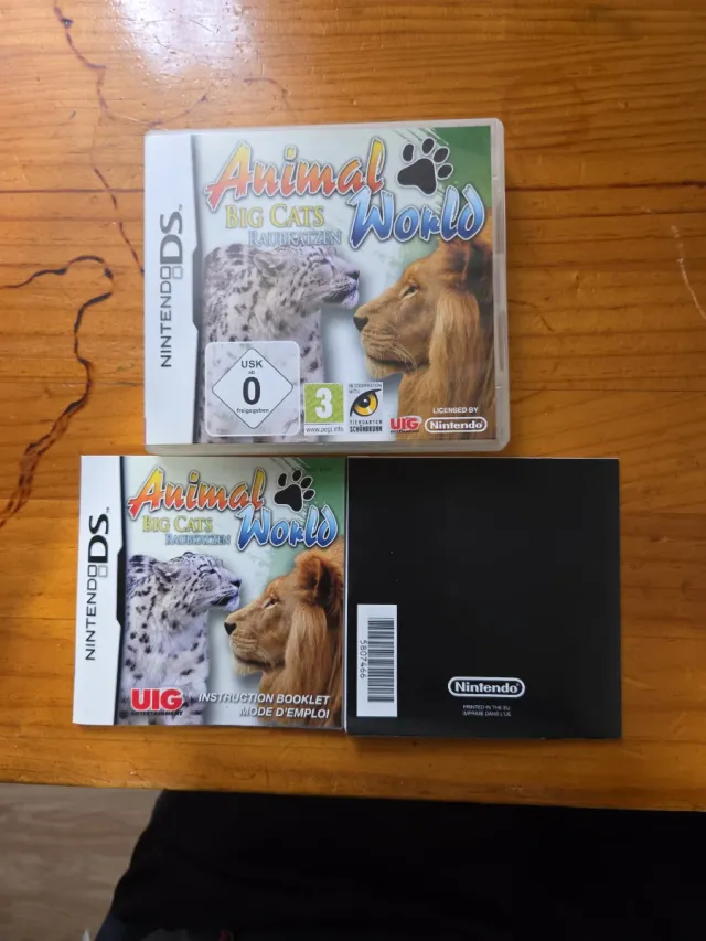 Juego Nintendo DS Animal World: Big Cats