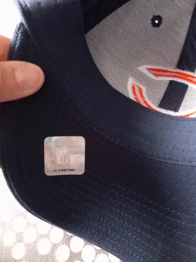 Gorra Chicago Bears Azul y Naranja