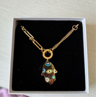 Collar Mano de Fátima Acero Inoxidable