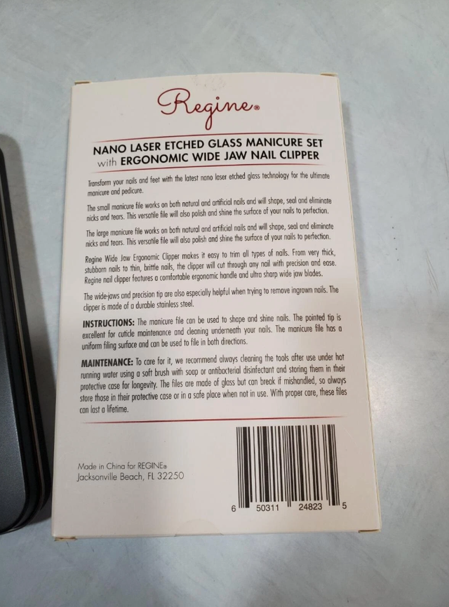 Tagliaunghie Regine set manicure