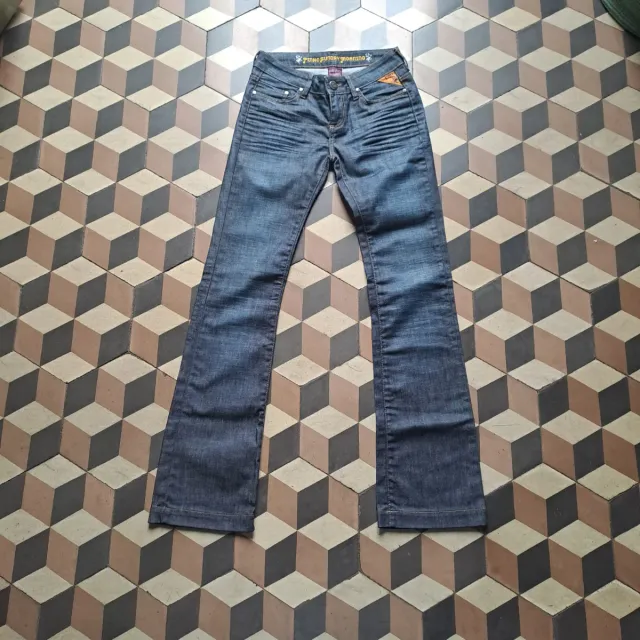 Jeans Pinko vintage donna blu