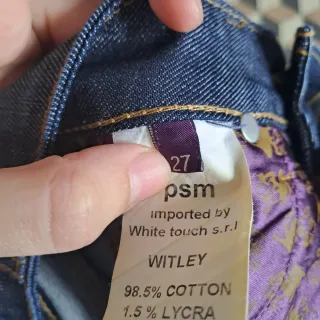 Jeans Pinko vintage donna blu