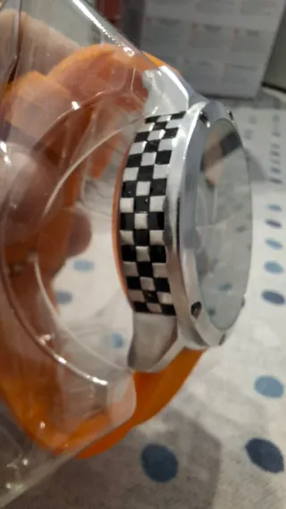 Reloj Calgary GP Racing XL Naranja