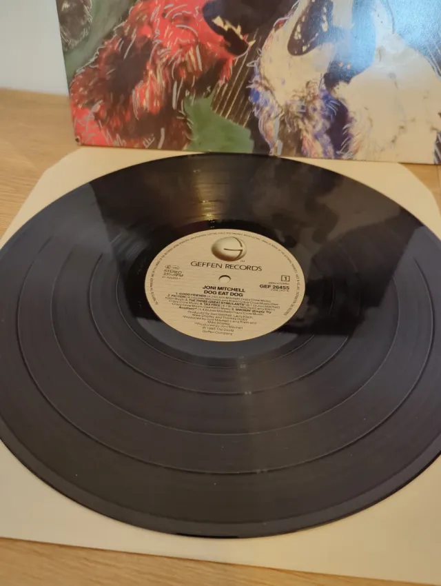 Joni Mitchell - Dog Eat Dog LP 33 Giri