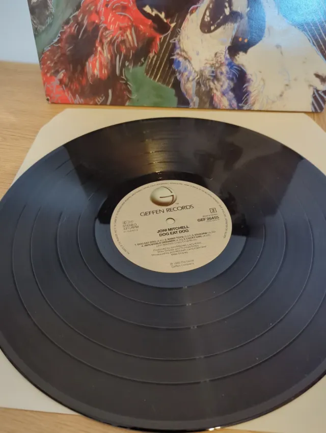 Joni Mitchell - Dog Eat Dog LP 33 Giri