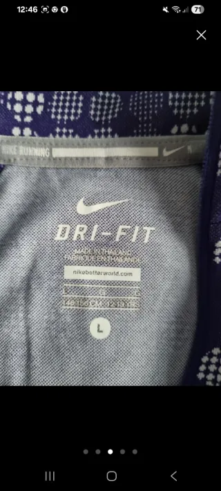 Camiseta Nike Running Niña Talla 146-156cm