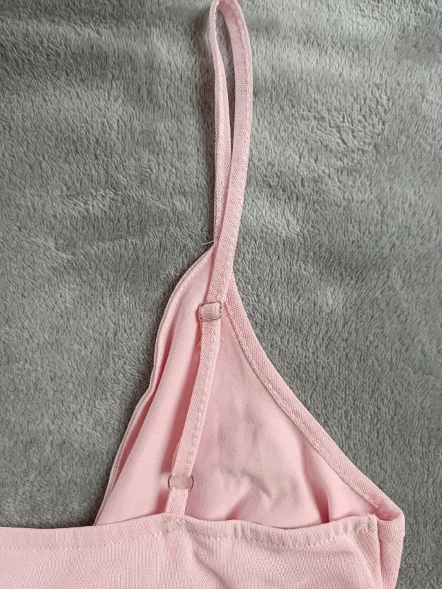 Vestido largo rosa Shein