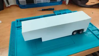 Remolque camión slot escala 1/32