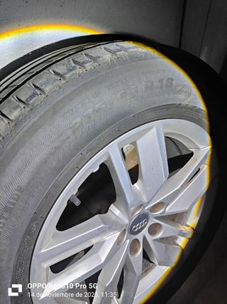 Llantas Audi Q5. Rin 18 Michelin Gomas a un 80%