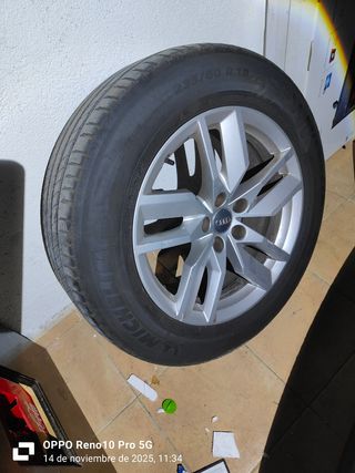 Llantas Audi Q5. Rin 18 Michelin Gomas a un 80%