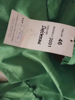 Blusa verde talla 46