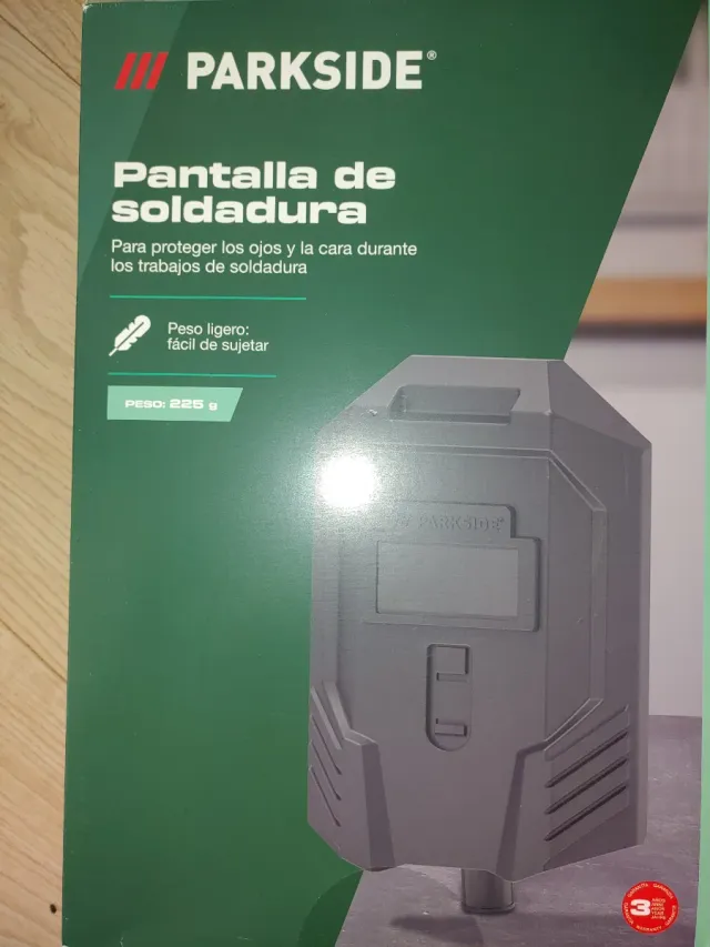 Pantalla de soldadura  PESO LIGERO Y FÁCIL SUJETAR