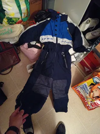 Mono de nieve 1 pieza infantil