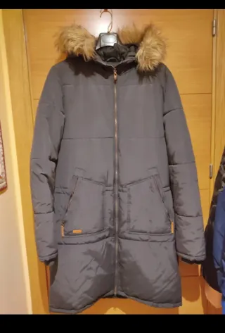 Abrigo azul marino chica