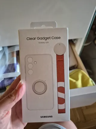 Funda Samsung S24 Clear Gadget Case