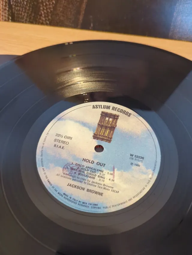 Jackson Browne - Hold Out LP 33 Giri