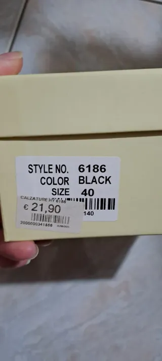 Scarpe tacco donna nere