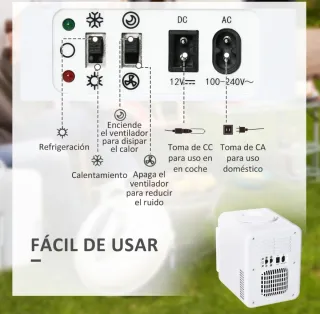 Nevera portátil Frío/Calor