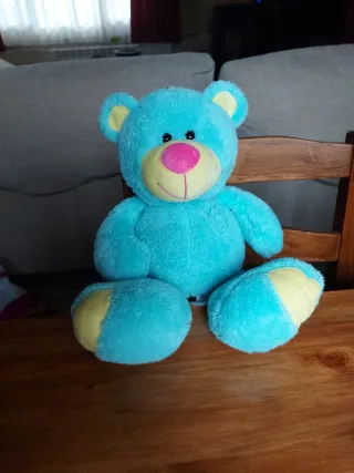 Peluche Osito Azul