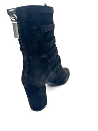 Botines Saint Laurent Negros con Hebillas