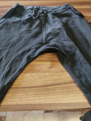 Pantalones de chándal grises
