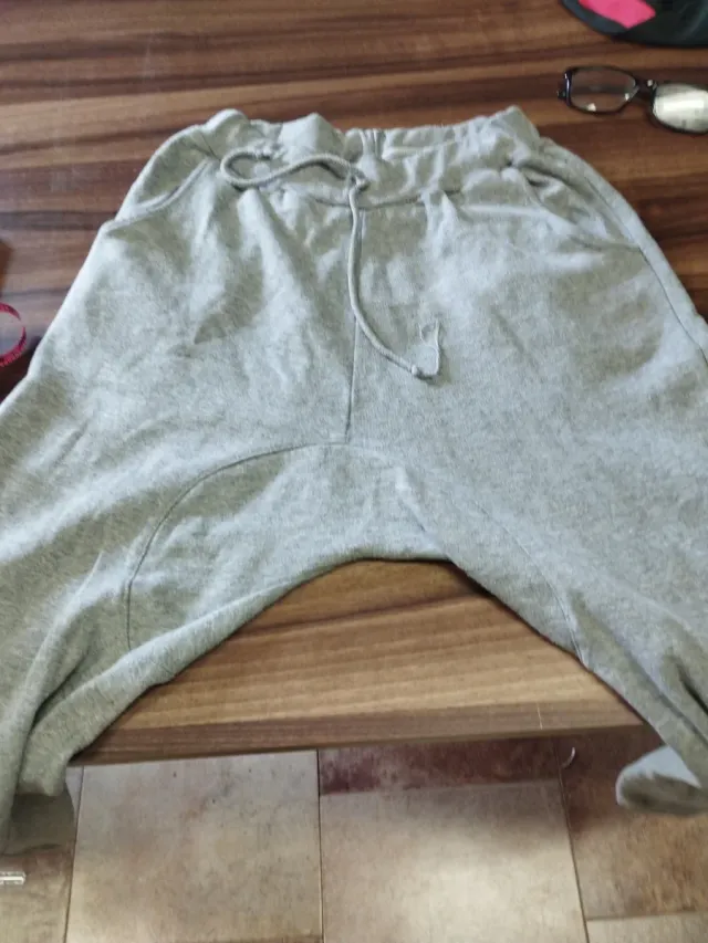 Pantalones de chándal grises