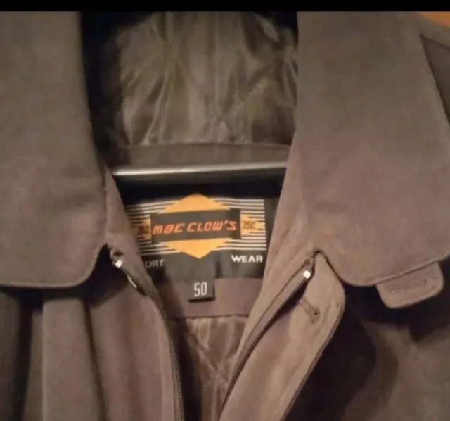 Abrigo MAY CLOTHING Marrón Talla M