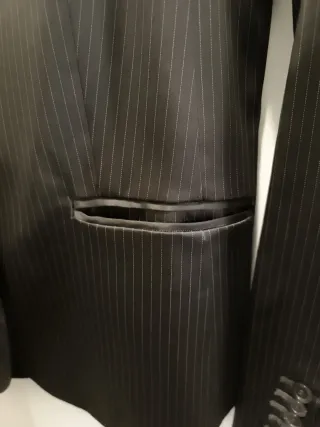 Chaqueta deTraje marrón de vestir.