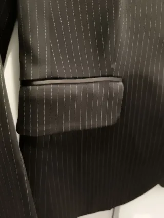 Chaqueta deTraje marrón de vestir.