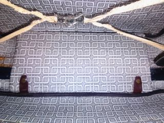 Maleta vintage cuero negro